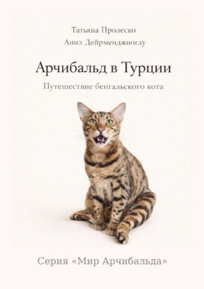 Скачать книгу Арчибальд в Турции. Путешествие бенгальского кота. Книга серии «Мир Арчибальда»