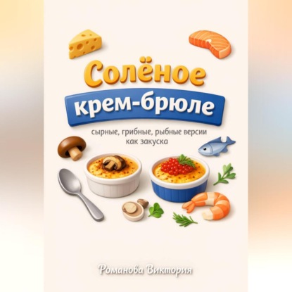 Скачать книгу Солёное крем-брюле: сырные, грибные, рыбные версии как закуска