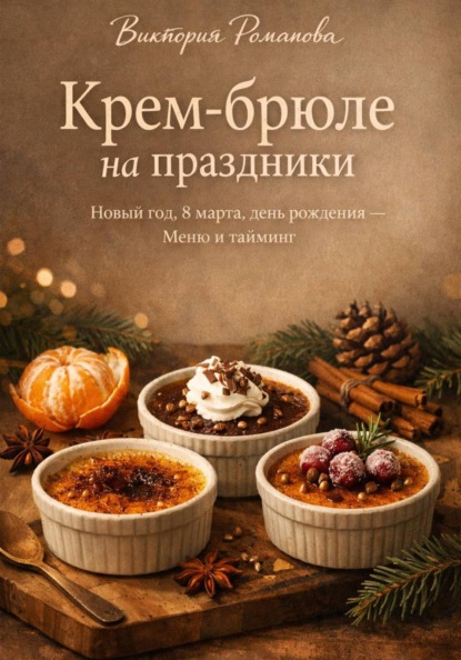 Скачать книгу Крем-брюле на праздники: Новый год, 8 марта, день рождения – меню и тайминг