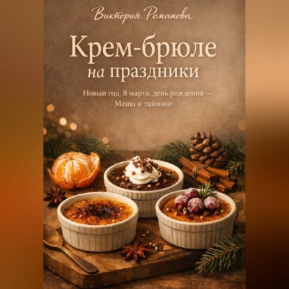 Скачать книгу Крем-брюле на праздники: Новый год, 8 марта, день рождения – меню и тайминг