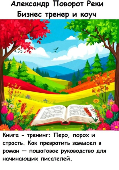 Книга - тренинг: Перо, порох и страсть. Как превратить замысел в роман — пошаговое руководство для начинающих писателей