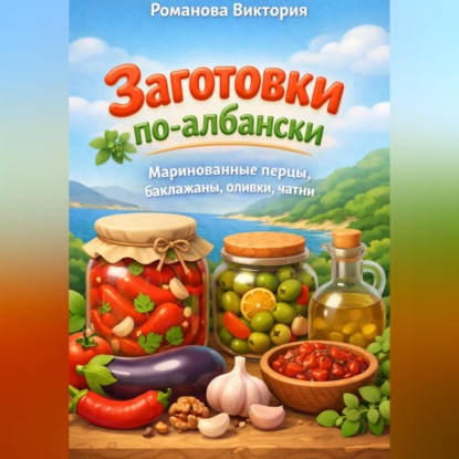 Скачать книгу Заготовки по-албански: маринованные перцы, баклажаны, оливки, чатни
