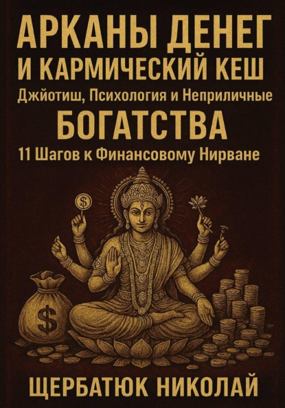 Скачать книгу Арканы Денег И Кармический Кеш: Джйотиш, Психология и Неприличные Богатства. 11 Шагов к Финансовому Нирване