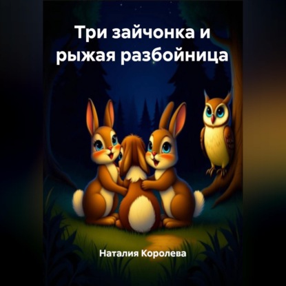 Скачать книгу Три зайчонка и рыжая разбойница