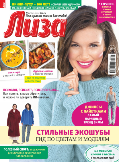 Скачать книгу Журнал «Лиза» №06/2026