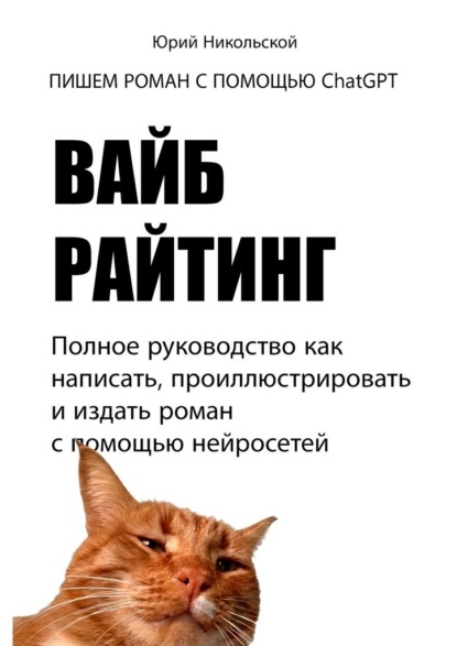 Скачать книгу Вайб-райтинг. Полное руководство как написать, проиллюстрировать и издать роман с помощью нейросетей