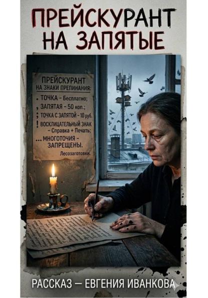 Скачать книгу Прейскурант на запятые