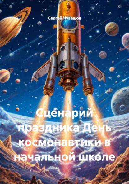 Скачать книгу Сценарий праздника День космонавтики в начальной школе