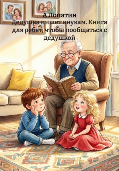 Скачать книгу Дедушка пишет внукам. Книга для ребят, чтобы пообщаться с дедушкой