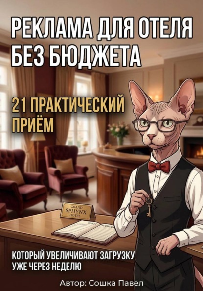 Скачать книгу Реклама для отеля без бюджета: 21 практический приём, который увеличивают загрузку уже через неделю