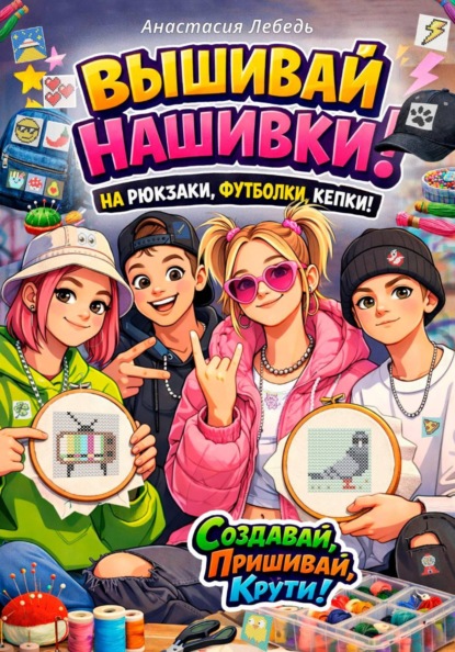 Скачать книгу Вышивай нашивки!