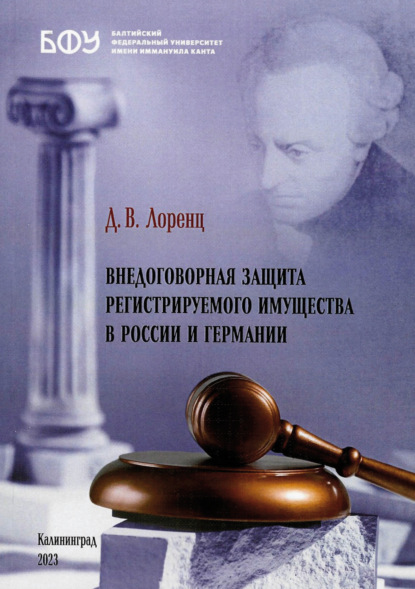 Скачать книгу Внедоговорная защита регистрируемого имущества в России и Германии