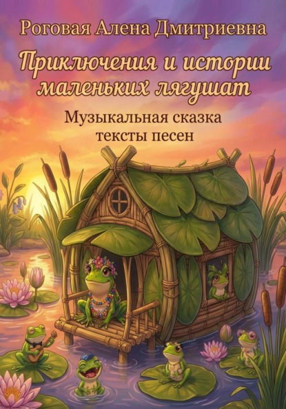 Скачать книгу "Приключения и истории маленьких лягушат" Музыкальная сказка тексты песен