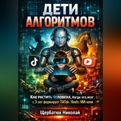 Скачать книгу Дети алгоритмов. Как растить человека, когда его мозг с 3 лет формирует TikTok / Reels / ИИ-няня