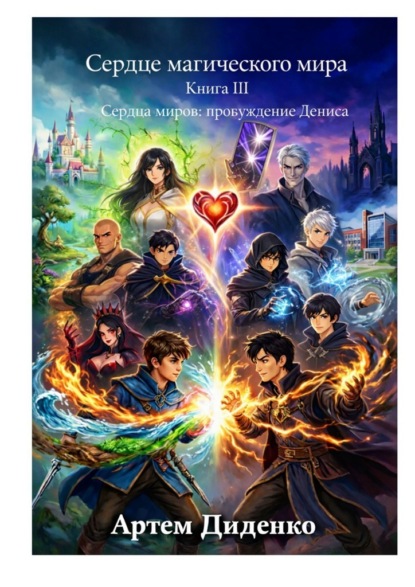 Скачать книгу Сердце магического мира. Книга III: Сердца миров: пробуждение Дениса