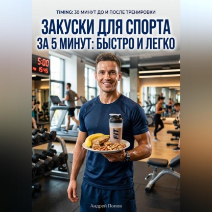 Скачать книгу Закуски для спорта за 5 минут: быстро и легко