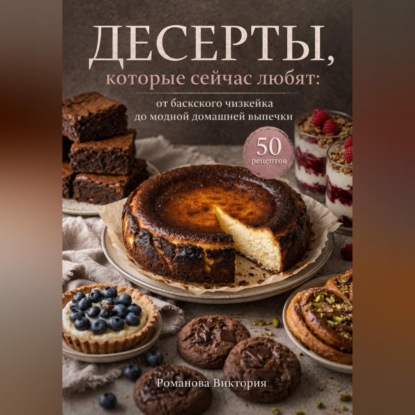 Скачать книгу Десерты, которые сейчас любят: от баскского чизкейка до модной домашней выпечки