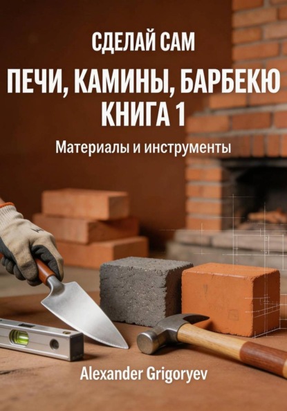 Скачать книгу Печи, камины, барбекю. Книга 1. Материалы и инструменты
