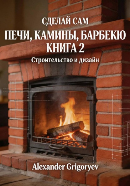 Скачать книгу Печи, камины, барбекю. Книга 2. Строительство и дизайн