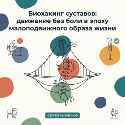 Скачать книгу Биохакинг суставов: движение без боли в эпоху сидячего образа жизни