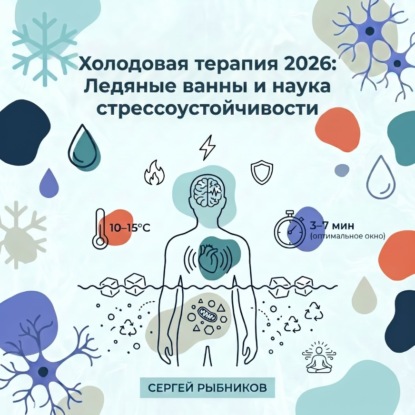 Скачать книгу Холодовая терапия 2026: ледяные ванны и наука стрессоустойчивости