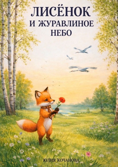 Скачать книгу Лисёнок и журавлиное небо