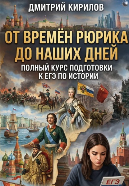 Скачать книгу С времен Рюрика до наших дней. Полный курс подготовки к ЕГЭ по истории