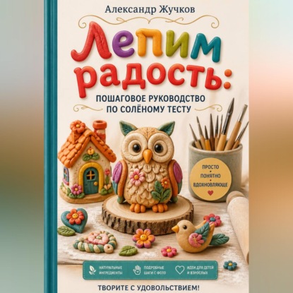 Скачать книгу Лепим радость пошаговое руководство по солёному тесту