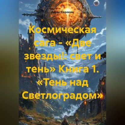 Скачать книгу Космическая сага - «Две звезды!: свет и тень» Книга 1. «Тень над Светлоградом»