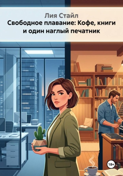 Скачать книгу Свободное плавание: Кофе, книги и один наглый печатник
