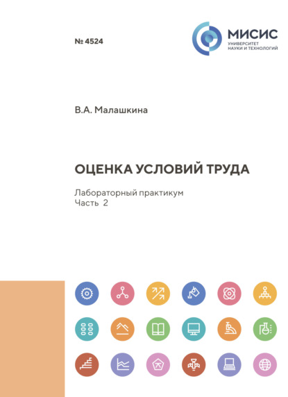 Скачать книгу Оценка условий труда. Лабораторный практикум. Часть 2