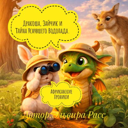 Скачать книгу Дракоша, Зайчик и Тайна Уснувшего Водопада. Африканские Хроники