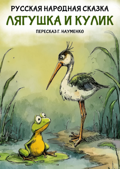 Скачать книгу Лягушка и кулик. Русская народная сказка (пересказ Г. Науменко)