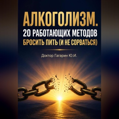 Скачать книгу Алкоголизм. 20 работающих методов бросить пить (и не сорваться)