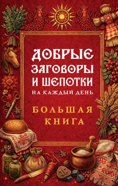 Скачать книгу Добрые заговоры и шепотки на каждый день. Большая книга