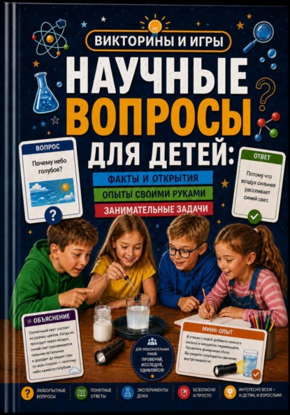 Научные вопросы для детей: факты, объяснения и домашние мини-опыты