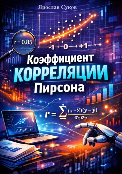 Скачать книгу Коэффициент корреляции Пирсона
