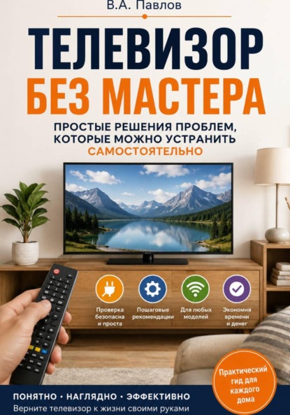 Скачать книгу Телевизор без мастера. Простые решения проблем, которые можно устранить самостоятельно