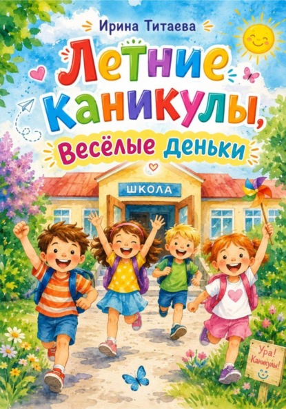 Скачать книгу Летние каникулы, весёлые деньки