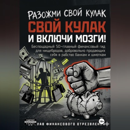 Скачать книгу РАЗОЖМИ СВОЙ КУЛАК И ВКЛЮЧИ МОЗГИ!  Беспощадный 50-главный финансовый гид для нищебродов, добровольно продающих себя в рабство банкам и шмоткам