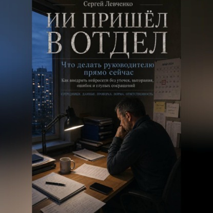 Скачать книгу ИИ пришел в отдел. Что делать руководителю прямо сейчас