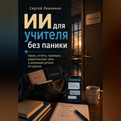 Скачать книгу ИИ для учителя без паники. Уроки, отчёты, проверка, родительские чаты и школьная рутина по-русски
