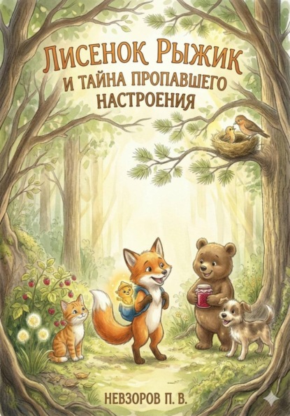 Скачать книгу Лисенок Рыжик и тайна пропавшего настроения