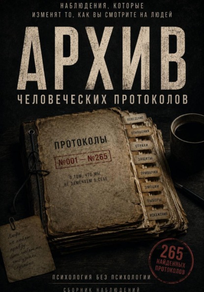 Скачать книгу Протокол наблюдений за человеком