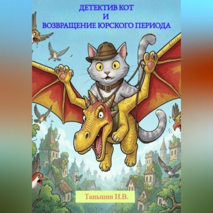 Скачать книгу Детектив Кот и Возвращение юрского периода