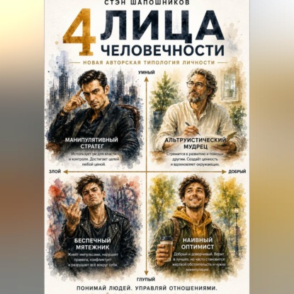 Скачать книгу Четыре лица человечности: Путеводитель по типажам характеров