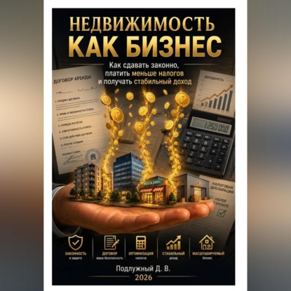 Скачать книгу Недвижимость как бизнес. Как сдавать законно, платить меньше налогов и получать стабильный доход