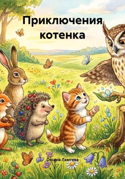 Скачать книгу Приключения котенка