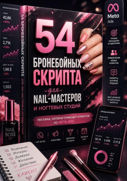 Скачать книгу РЕКЛАМНЫЕ СКРИПТЫ для Nail-мастеров и ногтевых студий