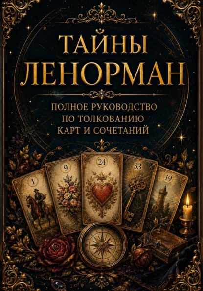 Тайны Ленорман. Колода "Белый удав" Полное руководство по толкованию 52 карт и сочетаний